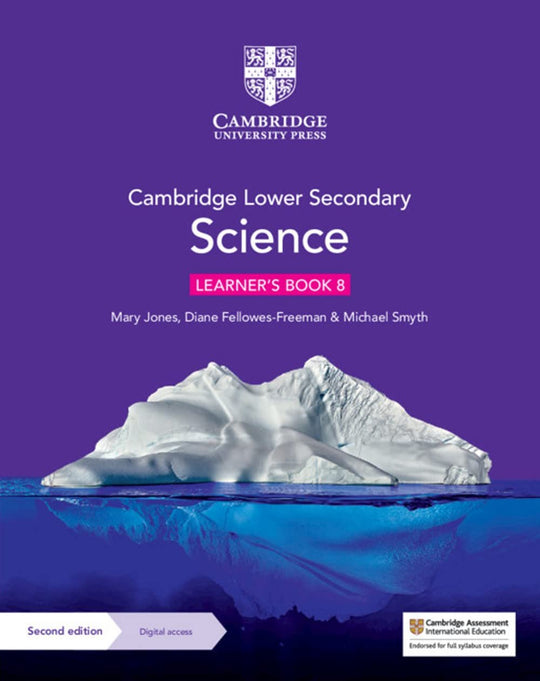 CAMBRIDGE LOWER SECONDARY SCIENCE LEARNERâ€™S BOOK 8 WITH DIGITAL ACCESS (1 YEAR) - Paramount Books   