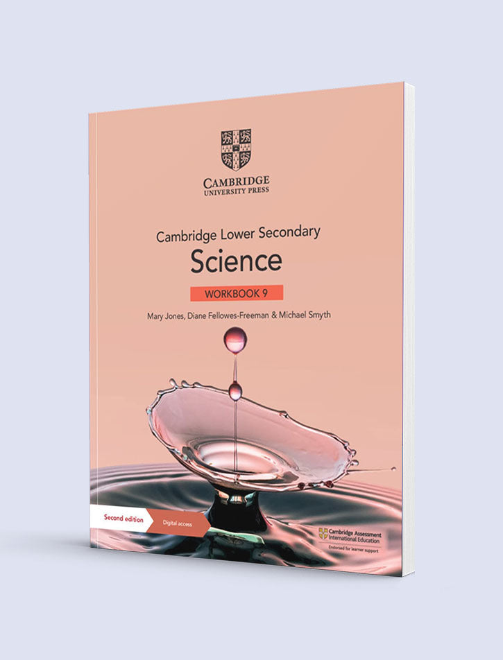 CAMBRIDGE LOWER SECONDARY SCIENCE WORKBOOK 9 2ED WITH DIGITAL ACCESS (1 YEAR)
