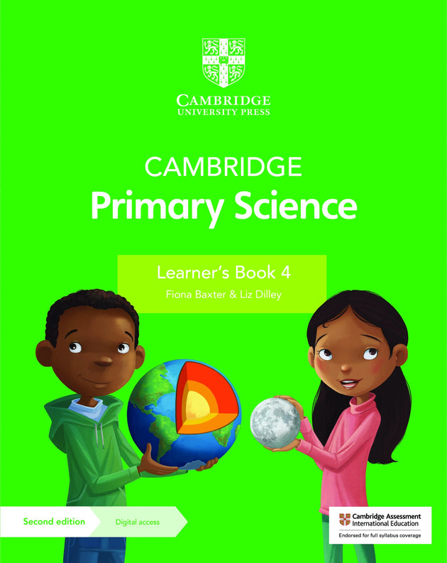 CAMBRIDGE PRIMARY SCIENCE LEARNER'S BOOK 4 WITH DIGITAL ACCESS (1 YEAR) PB 2021 - Paramount Books   