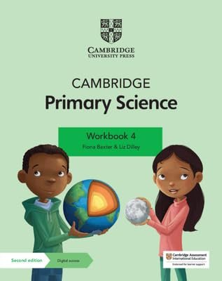 CAMBRIDGE PRIMARY SCIENCE WORKBOOK 4 WITH DIGITAL ACCESS (1 YEAR) - Paramount Books   