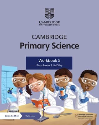 CAMBRIDGE PRIMARY SCIENCE WORKBOOK 5 WITH DIGITAL ACCESS (1 YEAR) - Paramount Books   