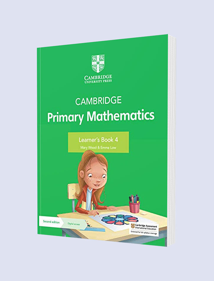 CAMBRIDGE PRIMARY MATHEMATICS LEARNER'S BOOK 4 WITH DIGITAL ACCESS (1 YEAR) 2ED