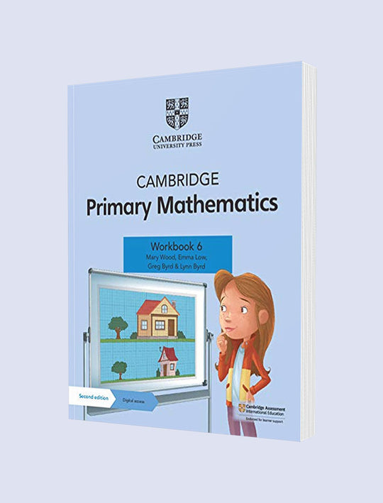 CAMBRIDGE PRIMARY MATHEMATICS WORKBOOK 6 WITH DIGITAL ACCESS (1 YEAR) 2ED