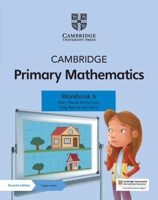 CAMBRIDGE PRIMARY MATHEMATICS WORKBOOK 6 WITH DIGITAL ACCESS (1 YEAR) - Paramount Books   