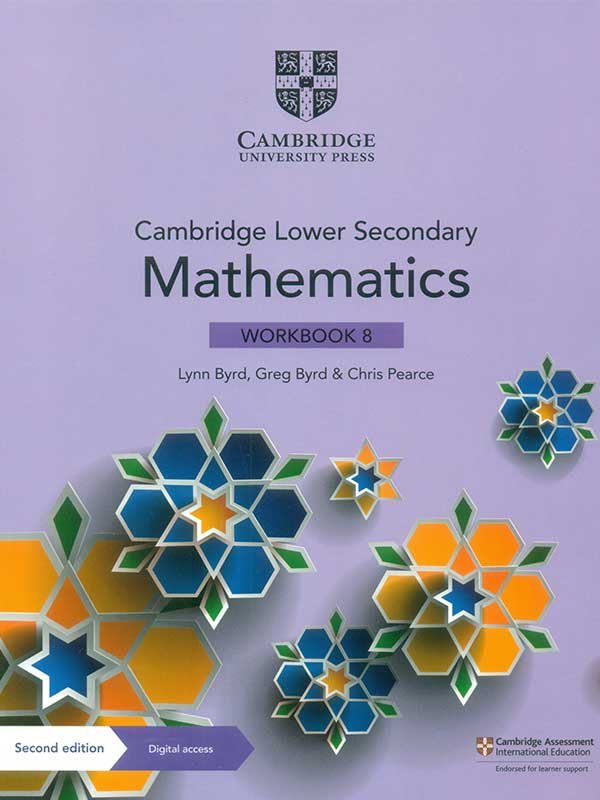 CAMBRIDGE LOWER SECONDARY MATHEMATICS WORKBOOK 8 WITH DIGITAL ACCESS (1 YEAR) - Paramount Books   