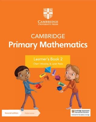CAMBRIDGE PRIMARY MATHEMATICS LEARNER'S BOOK 2 WITH DIGITAL ACCESS (1 YEAR) 2ED