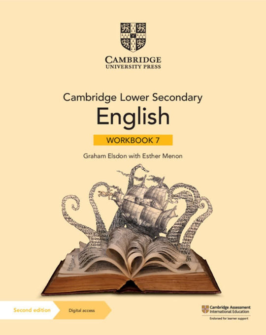 CAMBRIDGE LOWER SECONDARY ENGLISH WORKBOOK-7 WITH DIGITAL ACCESS - Paramount Books   