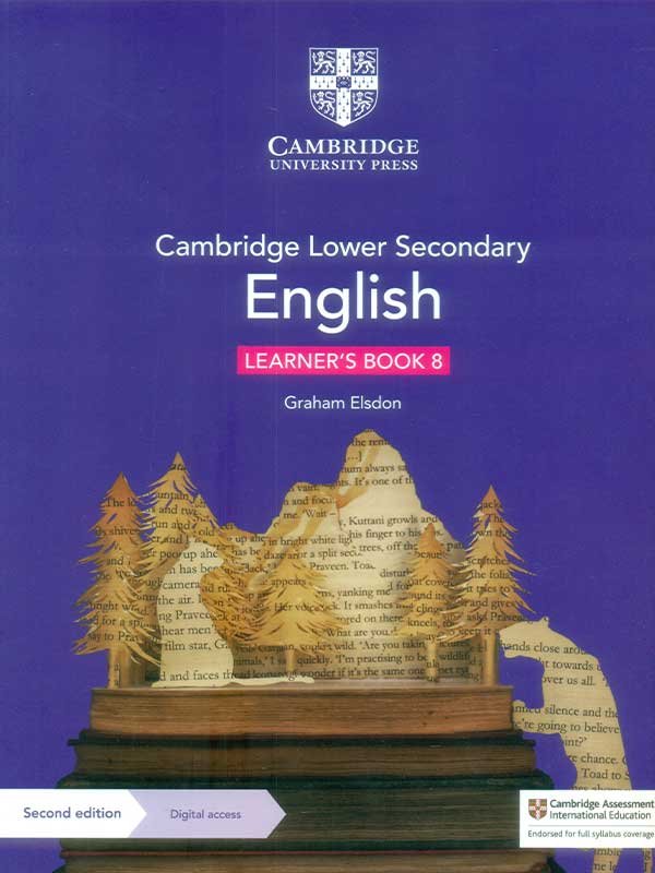 CAMBRIDGE LOWER SECONDARY ENGLISH LEARNERâ€™S BOOK-8 WITH DIGITAL ACCESS - Paramount Books   