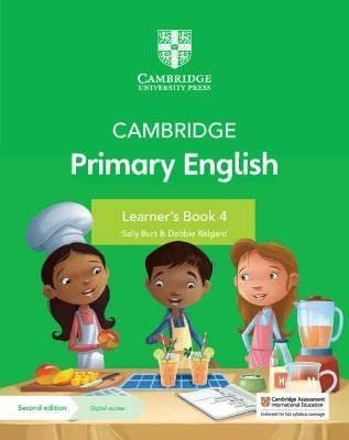 CAMBRIDGE PRIMARY ENGLISH LEARNER'S BOOK 4 WITH DIGITAL ACCESS (1 YEAR) - Paramount Books   