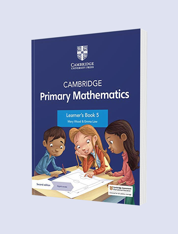 CAMBRIDGE PRIMARY MATHEMATICS LEARNER'S BOOK 5 WITH DIGITAL ACCESS (1 YEAR) 2ED