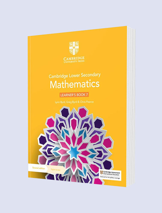 CAMBRIDGE LOWER SECONDARY MATHEMATICS LEARNER'S BOOK 7 WITH DIGITAL ACCESS (1 YEAR) 2ED