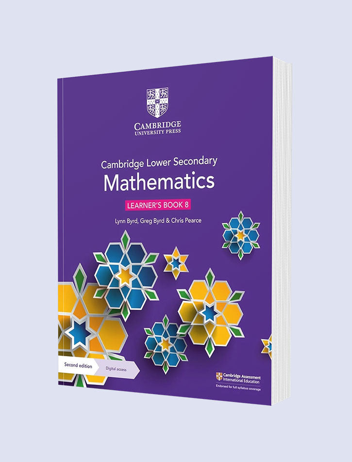 CAMBRIDGE LOWER SECONDARY MATHEMATICS LEARNER'S BOOK 8 WITH DIGITAL ACCESS (1 YEAR) 2ED