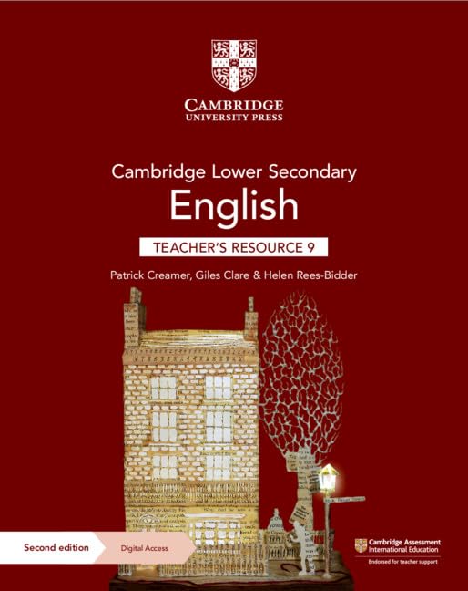 CAMBRIDGE LOWER SECONDARY ENGLISH TEACHER'S RESOURCE 9 WITH DIGITAL ACCESS