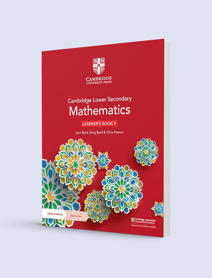 CAMBRIDGE LOWER SECONDARY MATHEMATICS LEARNER'S BOOK 9 WITH DIGITAL ACCESS (1 YEAR) 2ED
