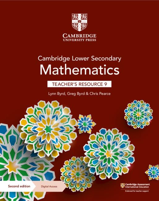 CAMBRIDGE LOWER SECONDARY MATHEMATICS TEACHER'S RESOURCE 9 WITH DIGITAL ACCESS 2ED