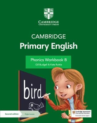 CAMBRIDGE PRIMARY ENGLISH PHONICS WORKBOOK B WITH DIGITAL ACCESS (1 YEAR)