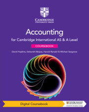 CAMBRIDGE INTERNATIONAL AS & A LEVEL ACCOUNTING DIGITAL COURSEBOOK