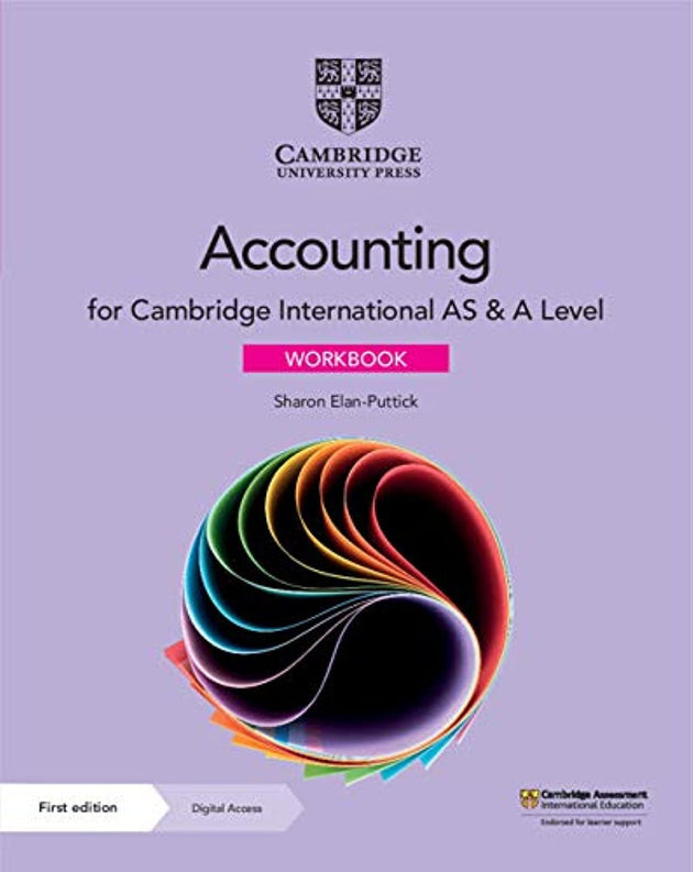 CAMB INTâ€™L AS AND A LEVEL ACCOUNTING WORKBOOKWITH DIGITAL ACCESS (2 YEARS) - Paramount Books   