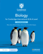 CAMBRIDGE INTERNATIONAL AS AND A LEVEL BIOLOGY COURSEBOOK WITH DIGITAL ACCESS (2 YEARS) 5ED