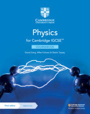 CAMBRIDGE IGCSE PHYSICS COURSEBOOK WITH DIGITAL ACCESS 2 YEARS 3ED