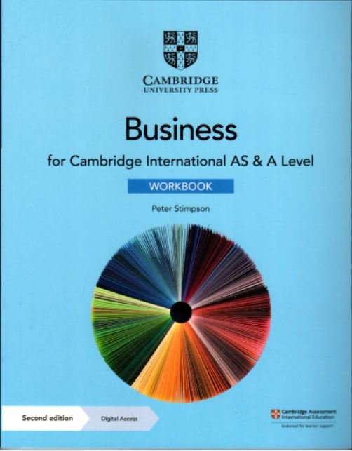 CAMBRIDGE INTERNATIONAL AS AND A LEVEL BUSINESS WORKBOOK WITH DIGITAL ACCESS (2 YEARS) - Paramount Books   