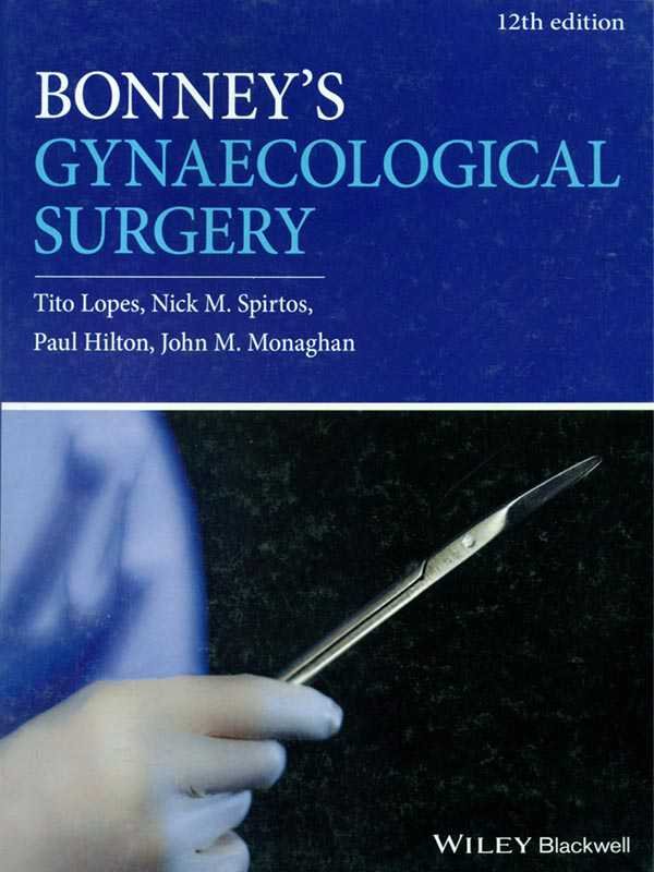 BONNEY'S GYNAECOLOGICAL SURGERY - Paramount Books   