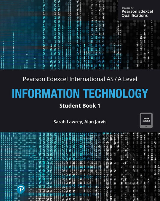 Pearson Edexcel IAS Information Technology Student Book 1 cover