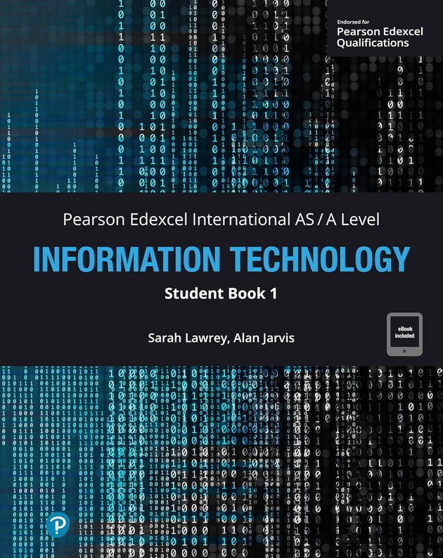 Pearson Edexcel IAS Information Technology Student Book 1 cover