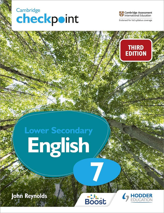 CAMBRIDGE CHECKPOINT LOWER SECONDARY ENGLISH STUDENTâ€™S BOOK 7 - Paramount Books   