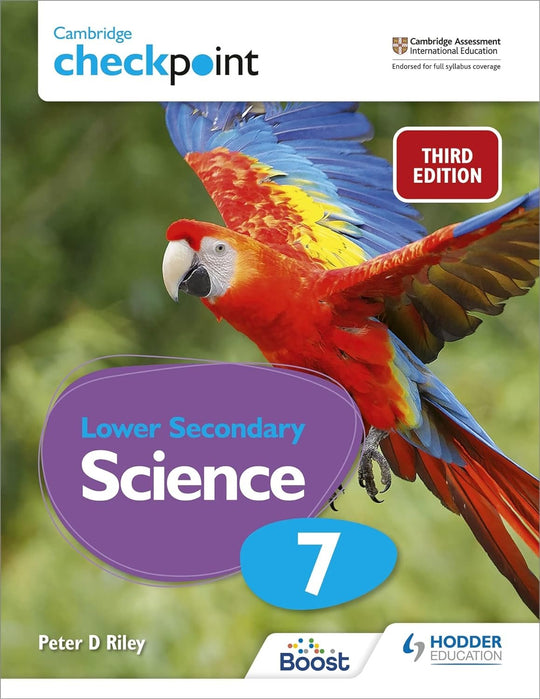 CAMBRIDGE CHECKPOINT LOWER SECONDARY SCIENCE STUDENTâ€™S BOOK-7 - Paramount Books   