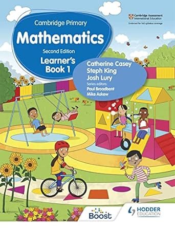 CAMBRIDGE PRIMARY MATHEMATICS LEARNERâ€™S BOOK-1 - Paramount Books   