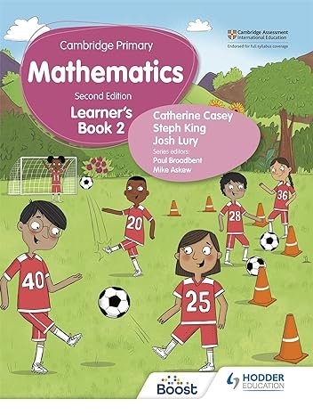 CAMBRIDGE PRIMARY MATHEMATICS LEARNERâ€™S BOOK-2 - Paramount Books   