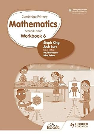 CAMBRIDGE PRIMARY MATHEMATICS WORKBOOK-6 - Paramount Books   