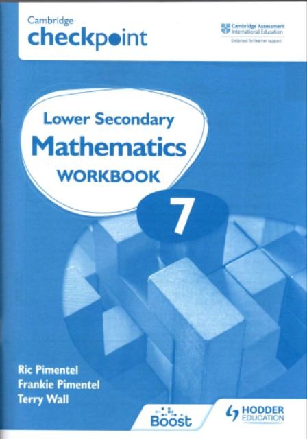 CAMBRIDGE CHECKPOINT LOWER SECONDARY MATHEMATICS WORKBOOK-7 - Paramount Books   