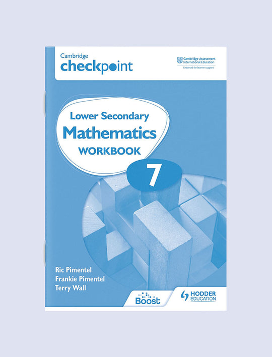 CAMBRIDGE CHECKPOINT LOWER SECONDARY MATHEMATICS WORKBOOK-7