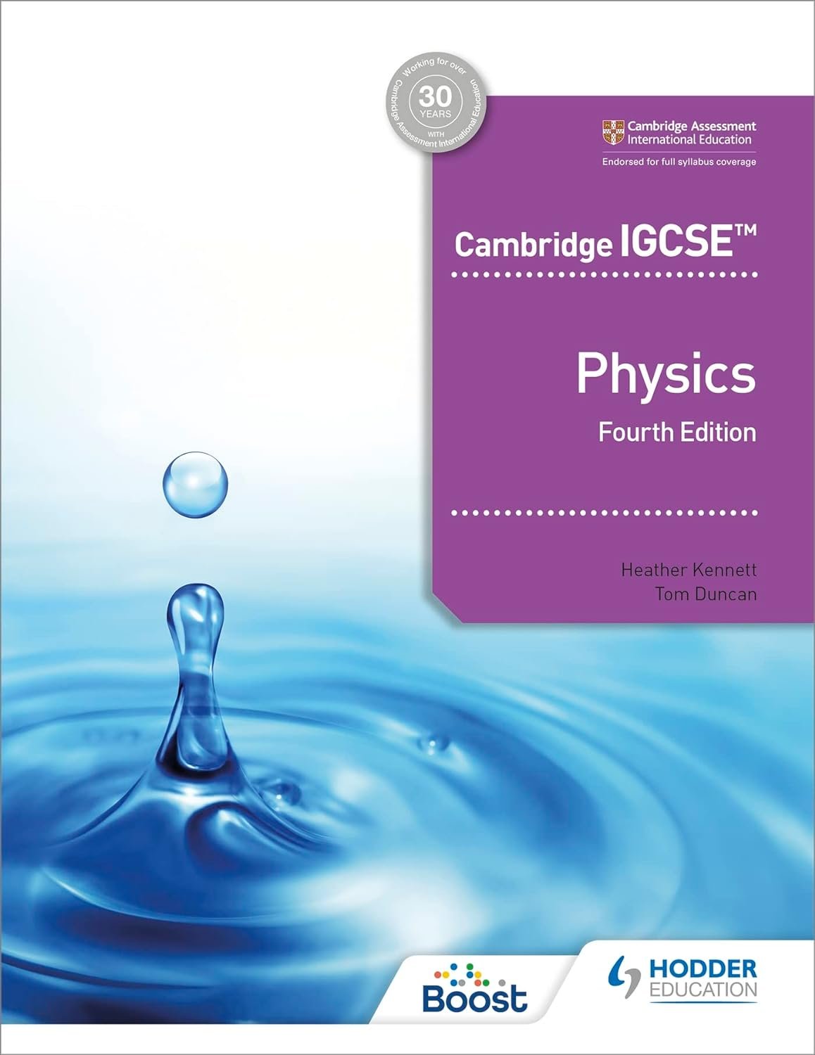 CAMBRIDGE IGCSE PHYSICS 4ED