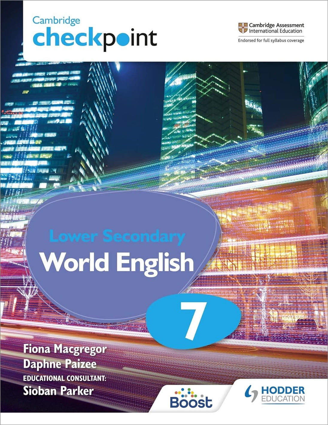 CAMBRIDGE CHECKPOINT LOWER SECONDARY WORLD ENGLISH STUDENTâ€™S BOOK 7 - Paramount Books   