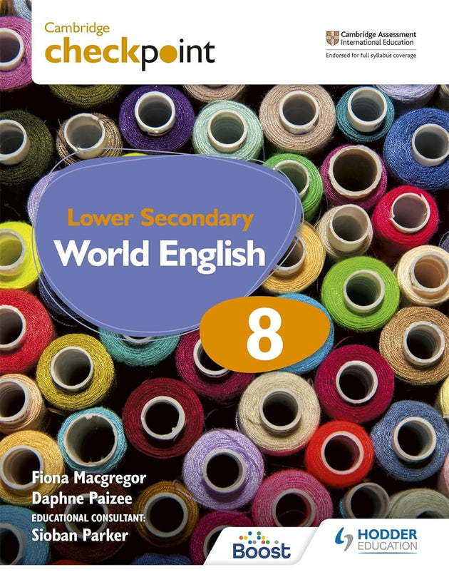 CAMBRIDGE CHECKPOINT LOWER SECONDARY WORLD ENGLISH STUDENTâ€™S BOOK 8 STUDENT EDITION - Paramount Books   