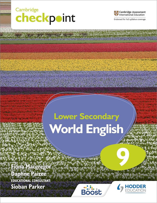 CAMBRIDGE CHECKPOINT LOWER SECONDARY WORLD ENGLISH STUDENTâ€™S BOOK 9 - Paramount Books   