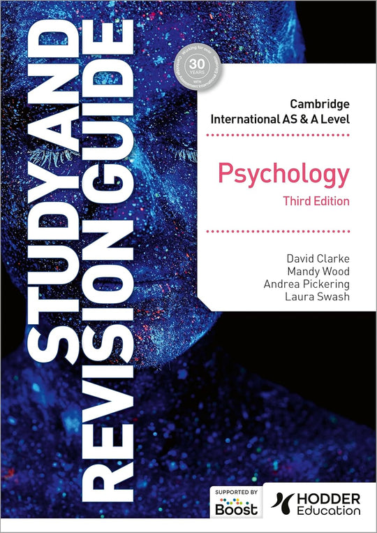 CAMBRIDGE INTERNATIONAL AS & A LEVEL PSYCHOLOGY STUDY AND REVISION GUIDE