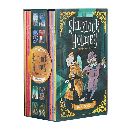SHERLOCK HOLMES RETOLD FOR CHILDREN: 16-BOOK BOX SET