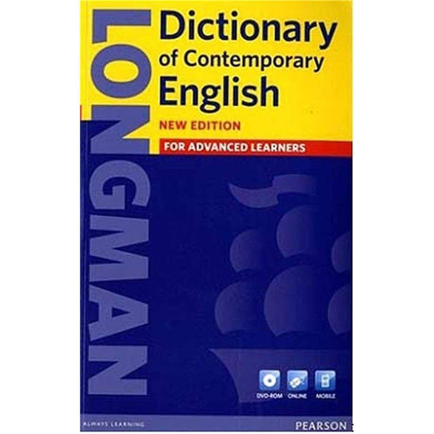 LONGMAN DICTIONARY OF CONTEMPORARY ENGLISH NEW EDITION FOR ADVANCED LEARNERS (DVD-ROM) - Paramount Books   