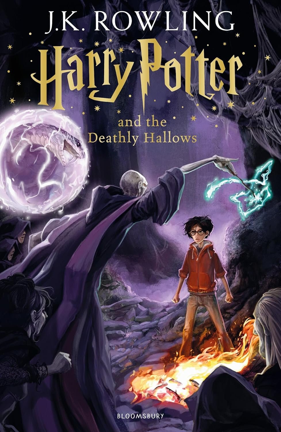 HARRY POTTER AND THE DEATHLY HALLOWS BOOK-7 CHILDREN'S(JONNY DUDDLE COVER) - Paramount Books   