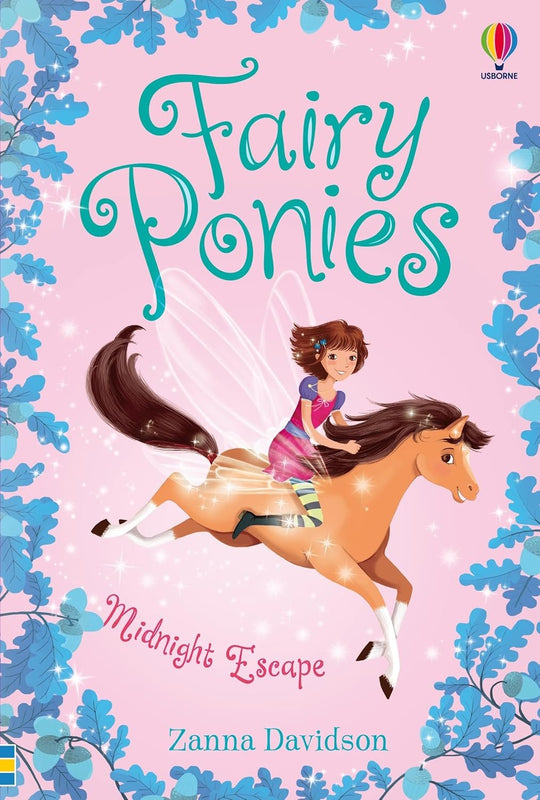 USBORNE YOUNG READING 3: FAIRY PONIES 1 MIDNIGHT ESCAPE AGE 7+ - Paramount Books   