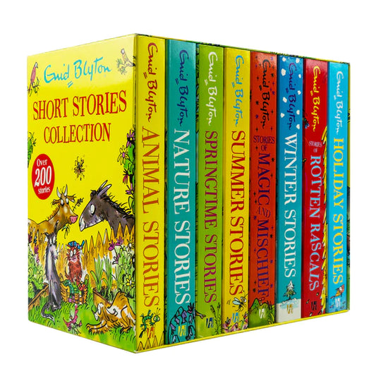 BUMPER SHORT STORY COLLECTION 8 BOOKS BOX SET INCLUDING OVER 200 STORIES
