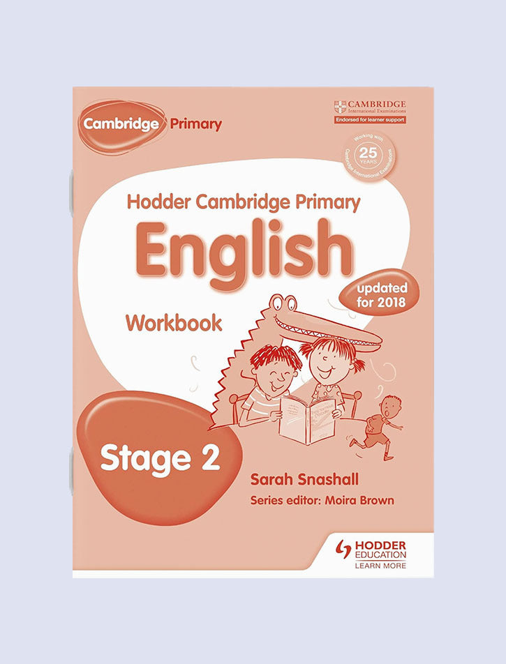 HODDER CAMBRIDGE PRIMARY ENGLISH: STAGE 2 WORK BOOK