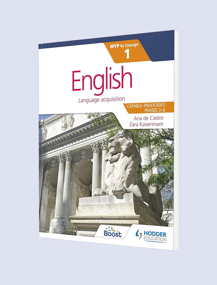 ENGLISH FOR THE IB MYP 1 PHASES 1-6