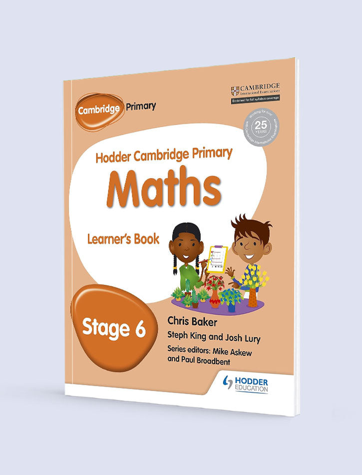 HODDER CAMBRIDGE PRIMARY MATHEMATICS: STAGE 6 LEARNER'S BOOK