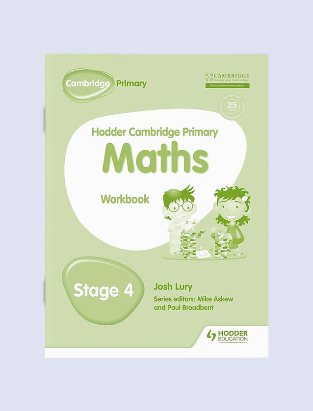 Hodder Math HODDER CAMBRIDGE PRIMARY MATHEMATICS: STAGE 4 WORKBOOK