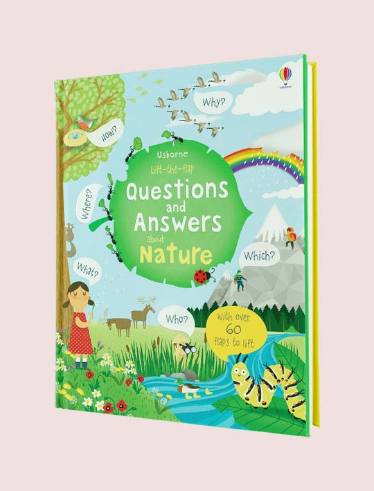 USBORNE LIFT-THE-FLAP: QUESTIONS AND ANSWERS ABOUT NATURE